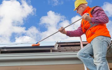 Troqueer soft wash roof cleaning